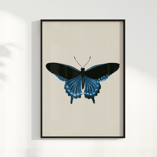 Quadro Borboleta Azul