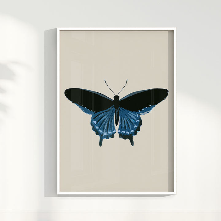 Quadro Borboleta Azul