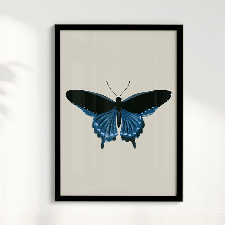 Quadro Borboleta Azul