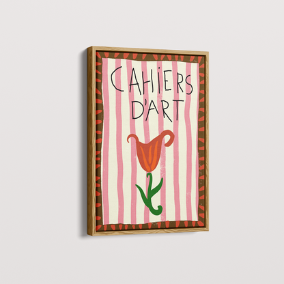 Quadro Cahiers d'art por Heloisa Camargo