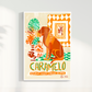 Quadro Cachorro caramelo por Elizeu Galvão