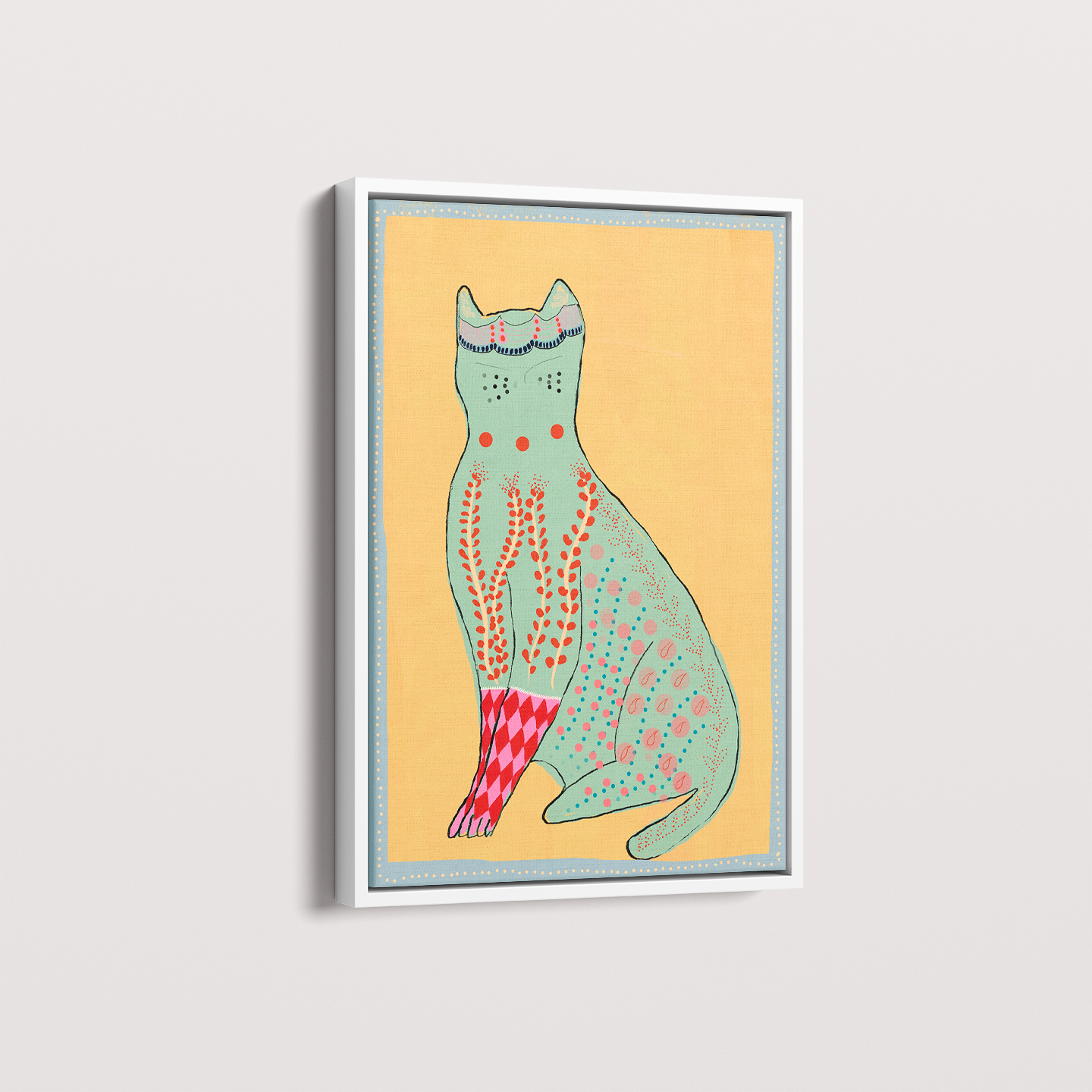 Quadro Cat Heloisa Camargo