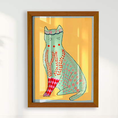 Quadro Cat Heloisa Camargo