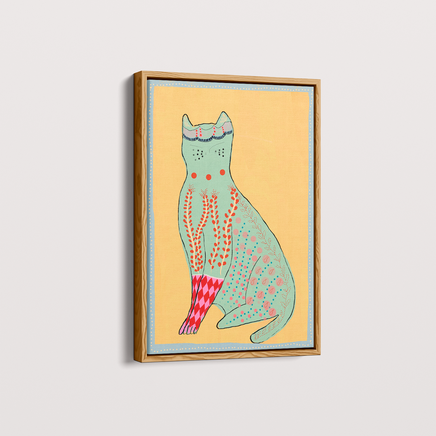 Quadro Cat Heloisa Camargo