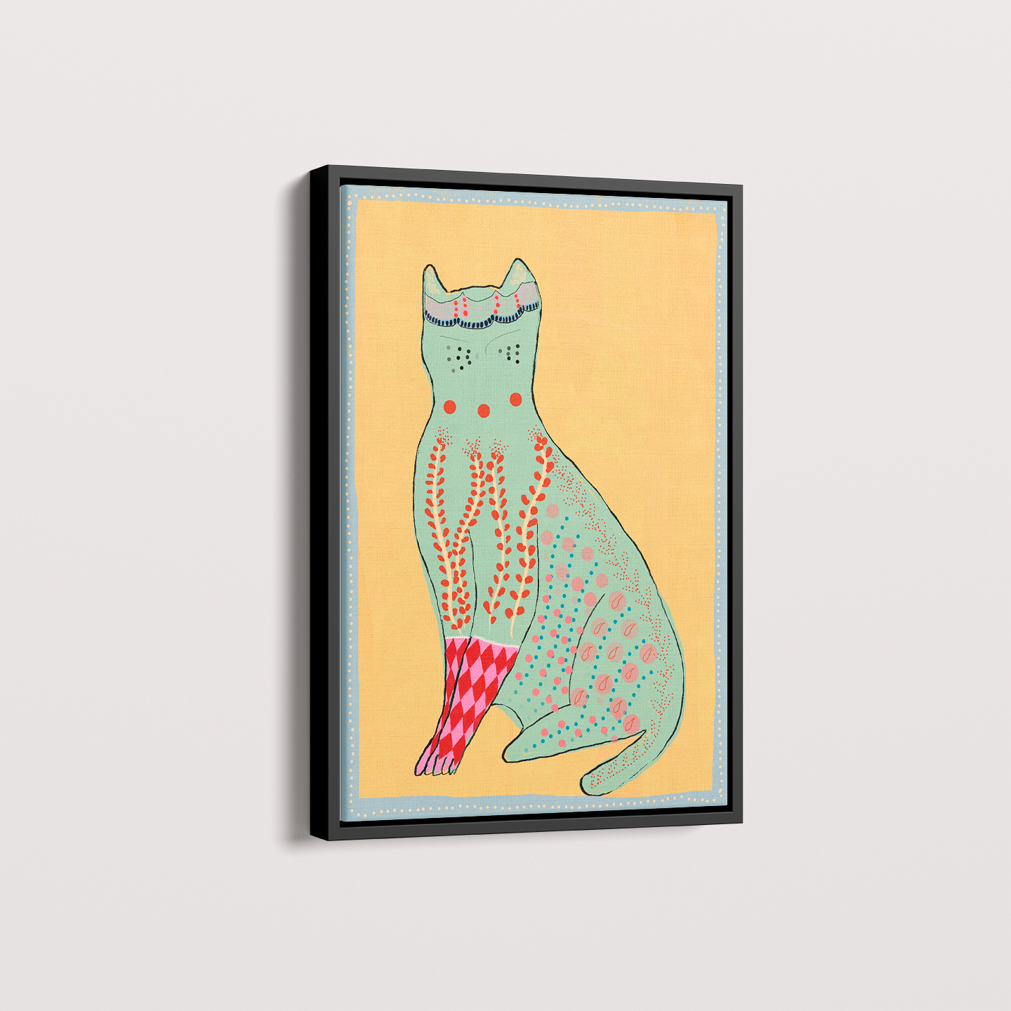 Quadro Cat Heloisa Camargo
