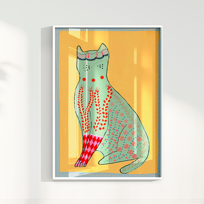 Quadro Cat Heloisa Camargo