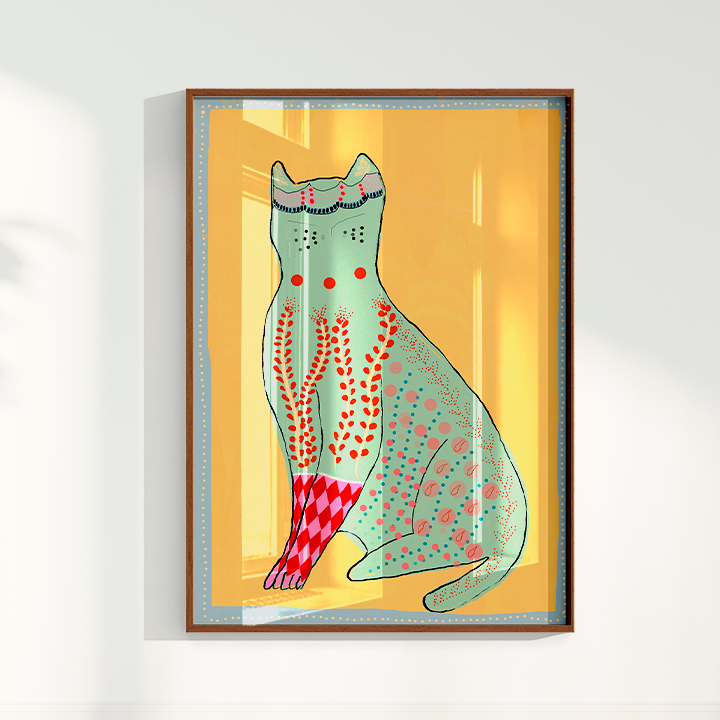 Quadro Cat Heloisa Camargo