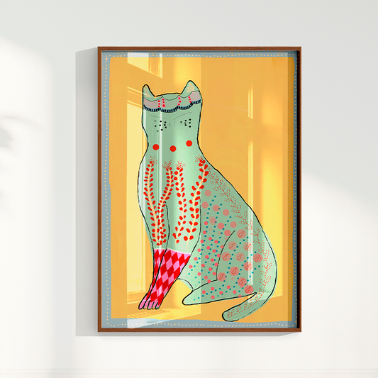 Quadro Cat Heloisa Camargo