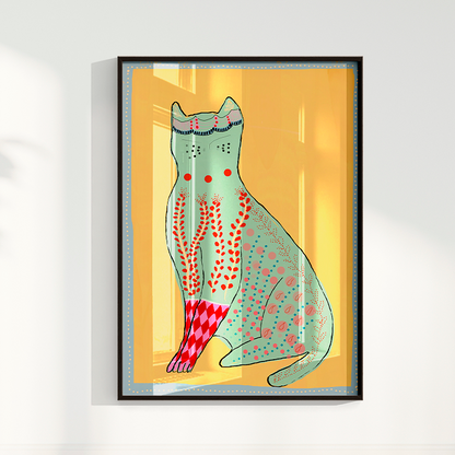 Quadro Cat Heloisa Camargo