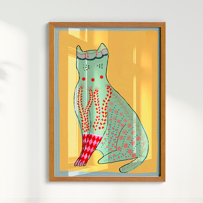 Quadro Cat Heloisa Camargo