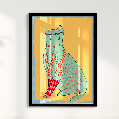 Quadro Cat Heloisa Camargo