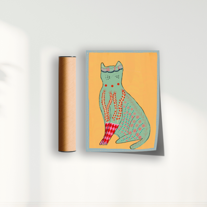 Quadro Cat Heloisa Camargo