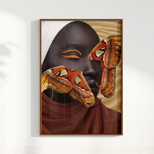 Quadro Borboletear por Bruna Carolina