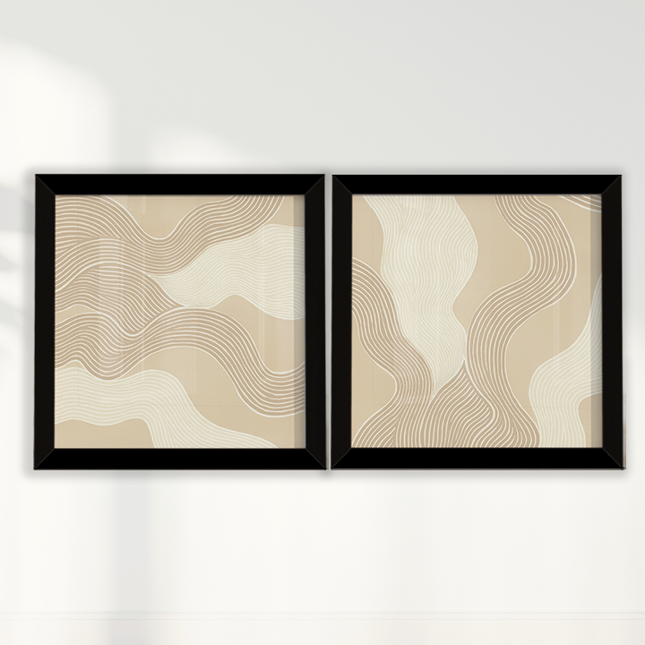 Composição Quadros Areia