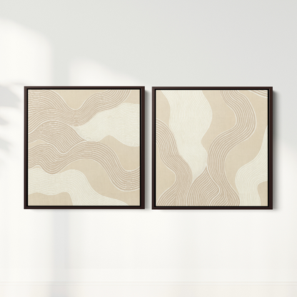 Composição Quadros Areia