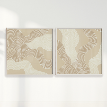 Composição Quadros Areia