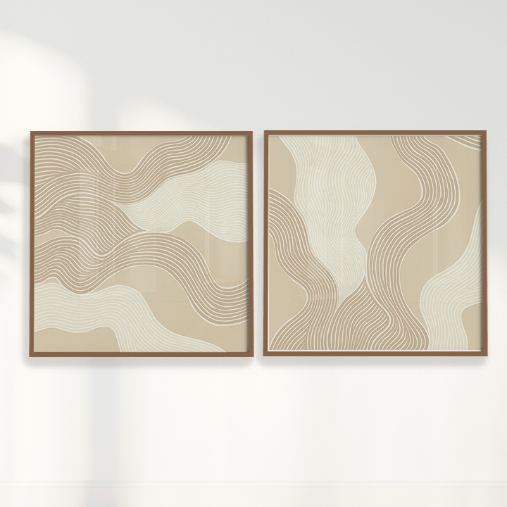 Composição Quadros Areia