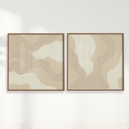 Composição Quadros Areia