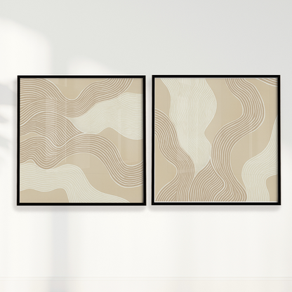 Composição Quadros Areia