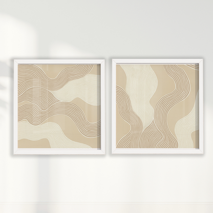 Composição Quadros Areia