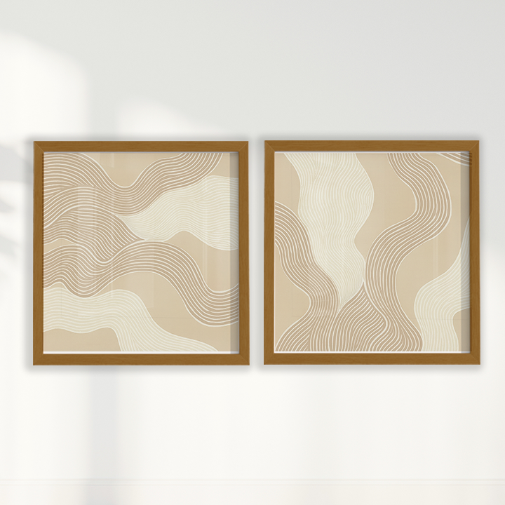 Composição Quadros Areia