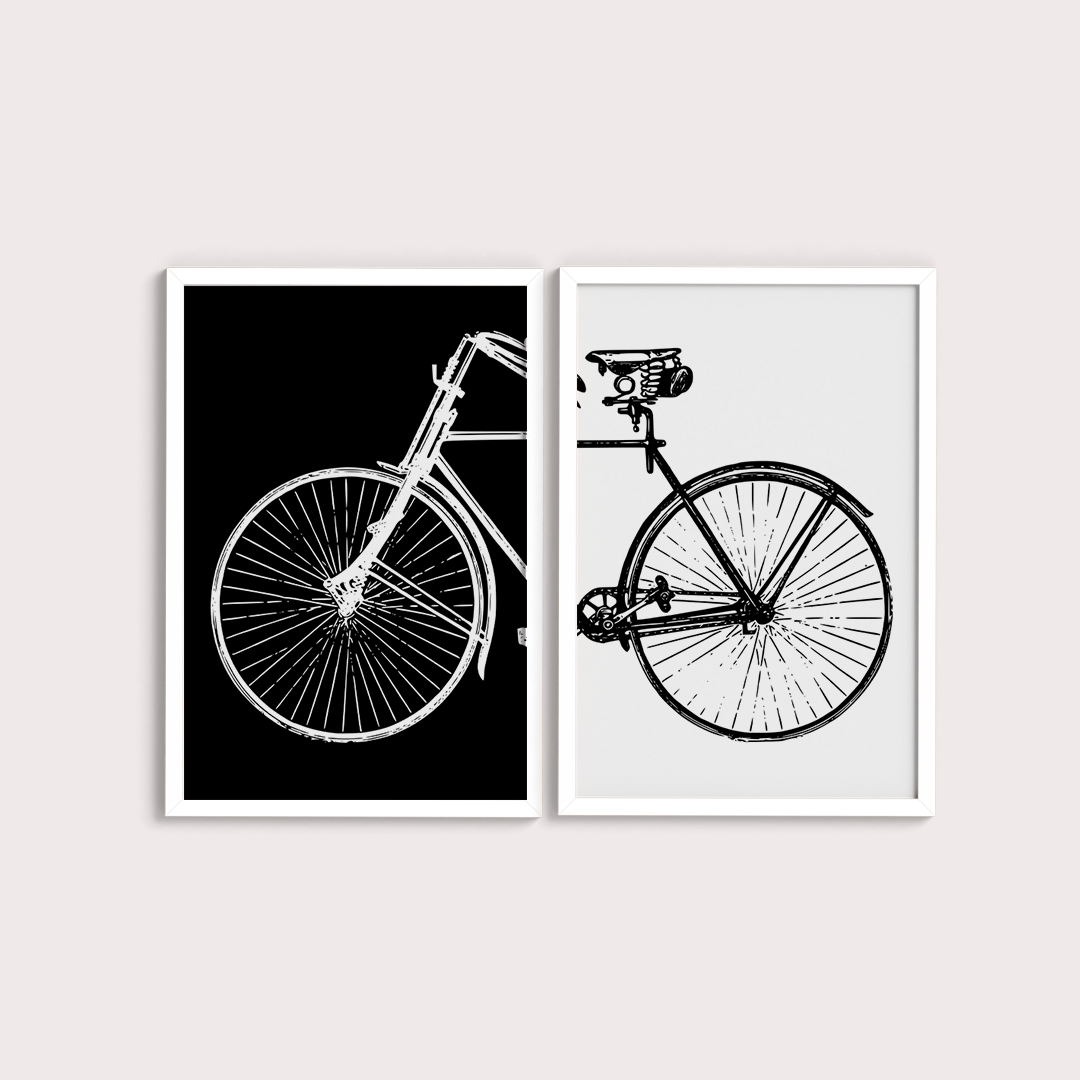 Composição Bike B&W - LARTESTUDIO