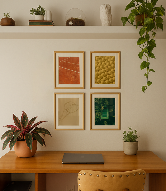 Composição de Quadros Moderna Tênis