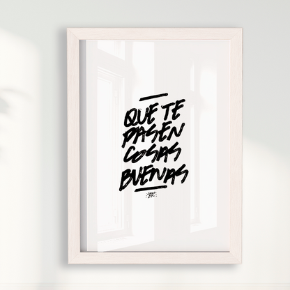 Quadro Cosas Buenas por Samuel Choer