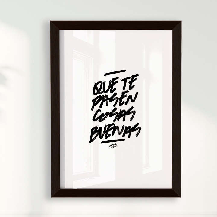 Quadro Cosas Buenas por Samuel Choer