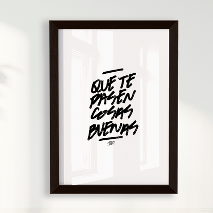 Quadro Cosas Buenas por Samuel Choer