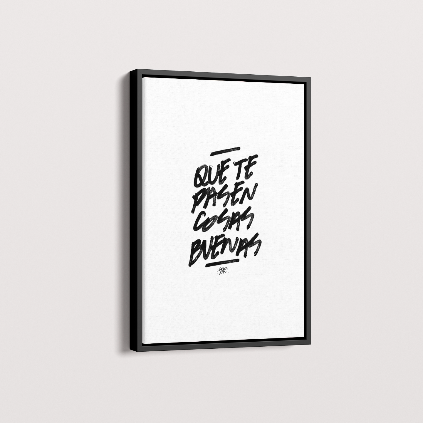 Quadro Cosas Buenas por Samuel Choer