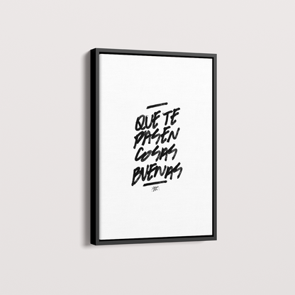 Quadro Cosas Buenas por Samuel Choer