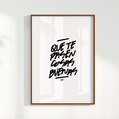 Quadro Cosas Buenas por Samuel Choer