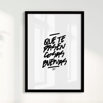 Quadro Cosas Buenas por Samuel Choer