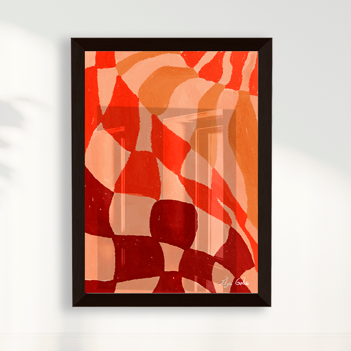 Quadro encontro das formas por Elizeu Galvão