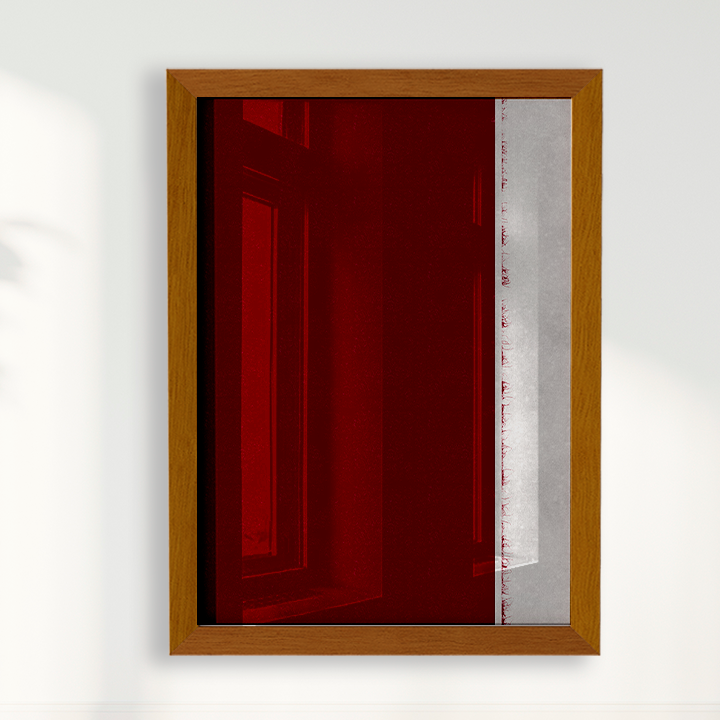 Quadro Ensaio I vinho por Nicole Romão