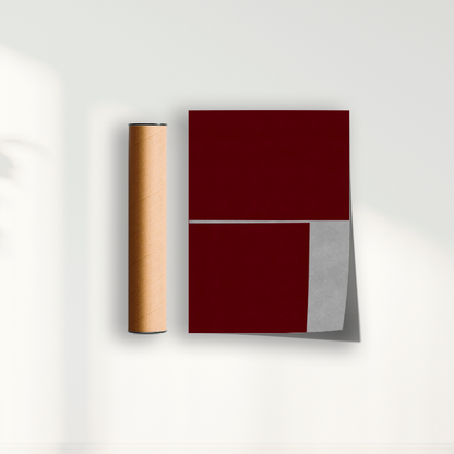 Quadro Ensaio III vinho por Nicole Romão