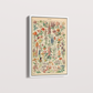 Quadro Fleurs - flores vintage