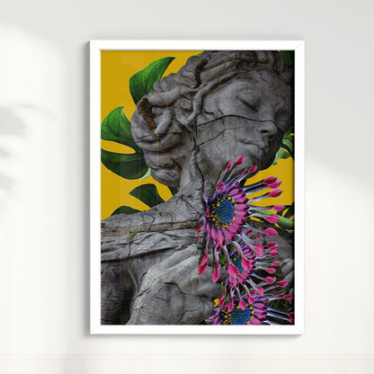 Quadro Abertura Floral por Bruna Carolina