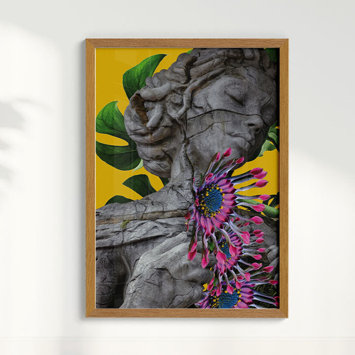 Quadro Abertura Floral por Bruna Carolina