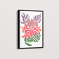 Abstrato Floral I por Aquarelando