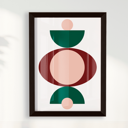 Quadro Geométrico Vazante por Flávia Miranda