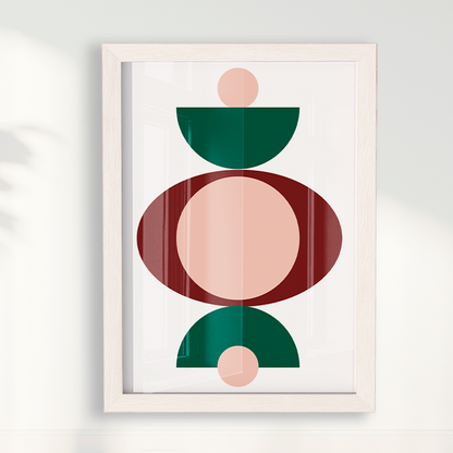 Quadro Geométrico Vazante por Flávia Miranda