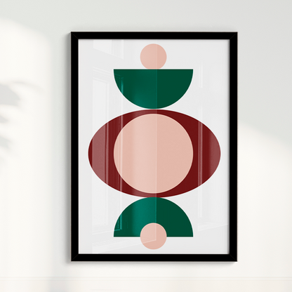 Quadro Geométrico Vazante por Flávia Miranda