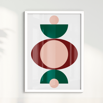 Quadro Geométrico Vazante por Flávia Miranda