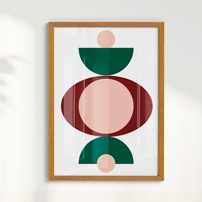 Quadro Geométrico Vazante por Flávia Miranda