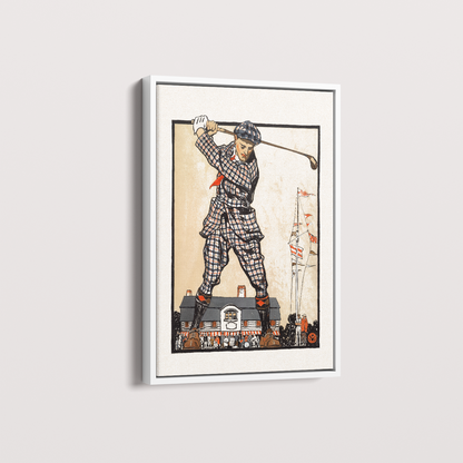 Quadro Vintage Golf