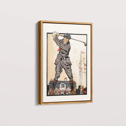 Quadro Vintage Golf