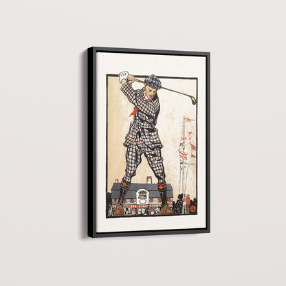 Quadro Vintage Golf