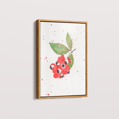 Quadro Fruta Guaraná por Aquarelando
